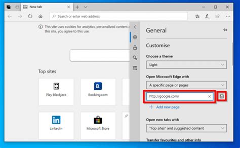 Set Homepage In Edge Microsoft Edge From Settings Or Group Policy