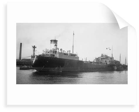 Tanker San Demetrio Br 1938 Eagle Oil And Shipping Co Ltd At Jetty