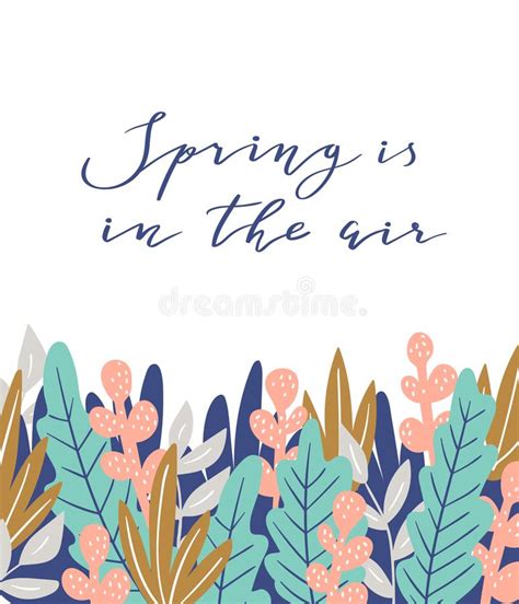 Spring In The Air Stock Vector Illustration Of Fresh 51776980