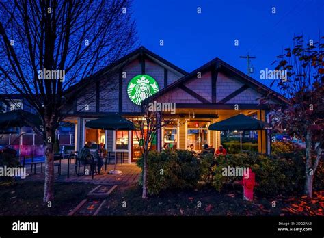 Starbucks Coffee Shop Upper Lonsdale North Vancouver British
