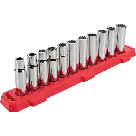 Craftsman 12 In Drive Metric 12 Point Deep Socket Set 11 Pc Ace