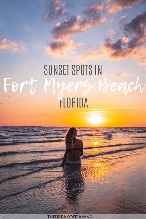 The Best Sunset Spots In Fort Myers Beach The Break Of Dawns
