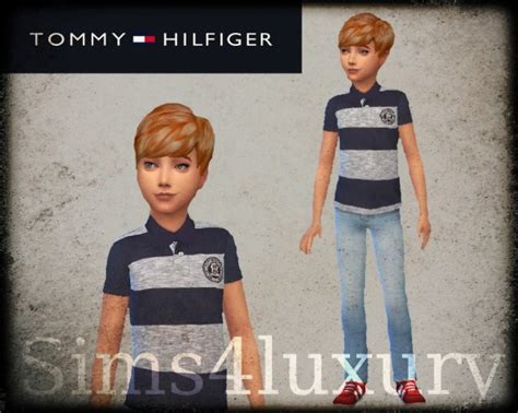 Sims4luxury Polo And Jeans For Boys • Sims 4 Downloads
