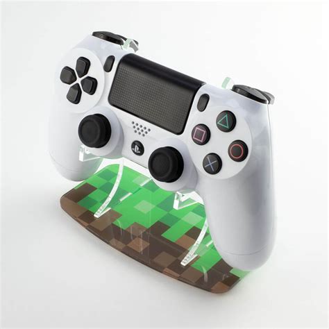 Minecraft Pixels Playstation 4 Controller Stand Gaming Displays