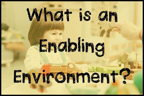 Enabling Environments Eyfs Open A Nursery In The Uk