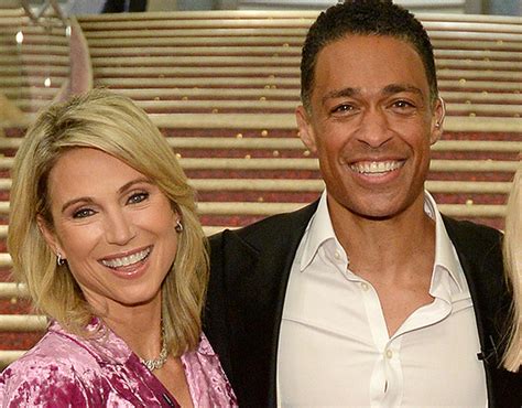 Gma S Amy Robach And T J Holmes Relationship Parade Entertainment