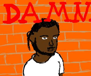 DAMN album cover - Drawception