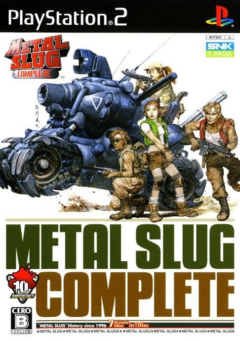 Metal Slug Complete Japan Ps2 Iso Cdromance