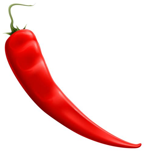 Chili Clip Art Graphic Of A Red Chilli Pepper Cartoon Character