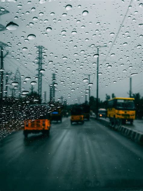 1920x1080px 1080p Free Download Rainy Road Glass Monsoon Rain