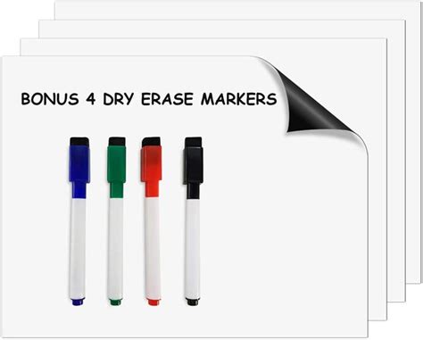 Dry Erase Magnetic Sheets