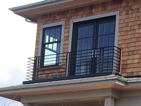 Modern Balcony Railing Blackbird Iron And Design