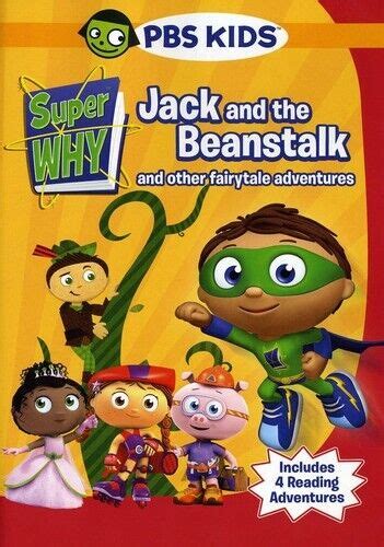 Super Why Jack And The Beanstalk And Other Story Book Adventures Dvd
