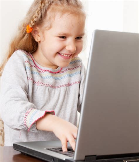Child With Laptop Stock Photo By ©tatyanagl 12159900