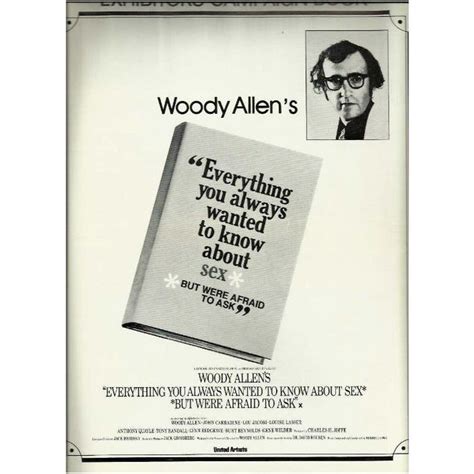 Everything You Always Wanted To Know About Sex Woody Allen Press Book