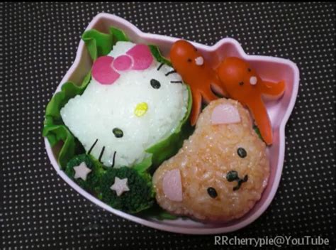 Diy Hello Kitty Bento By Rrcherrypie Youtubechazw1dcdo Cute