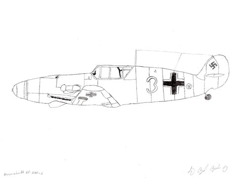 Messerchmitt Bf F Drawing By Crypto On DeviantArt