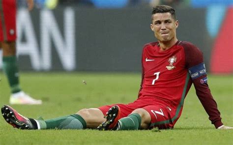 Euro 2016 Knee Injury Brings A Tragic End To Cristiano Ronaldos Euro