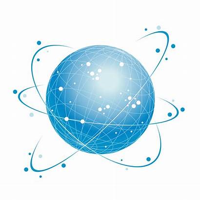 Network Icon Global Background System Vector Satellite