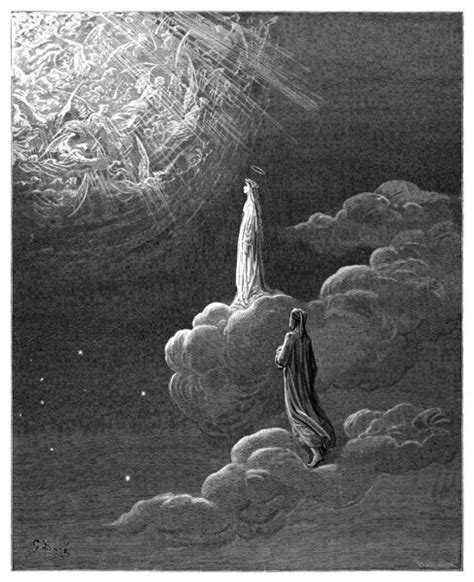 Prints Of Dante And Beatrice Ascend To The Sphere Of Mars 1870 La