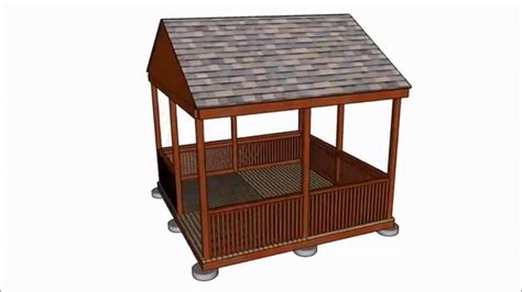 Take a look over part 1 of the gazebo project, so you learn how to build the frame of the gazebo. Square Gazebo Plans - YouTube