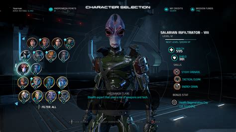 Screenshot Of Mass Effect Andromeda Salarian Infiltrator Multiplayer
