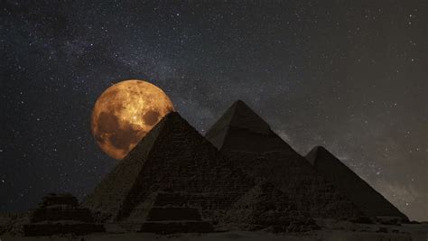 Woodlands, marshes, deserts — pollinators are everywhere. Moon Over The Desert In Egypt Stock Footage Video 2641547 ...