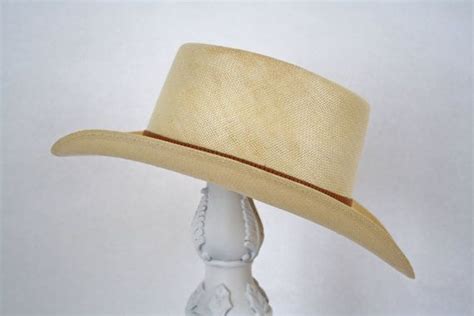 Vintage Stallion By Stetson Panama Hat With Leather By Sissyshats 30