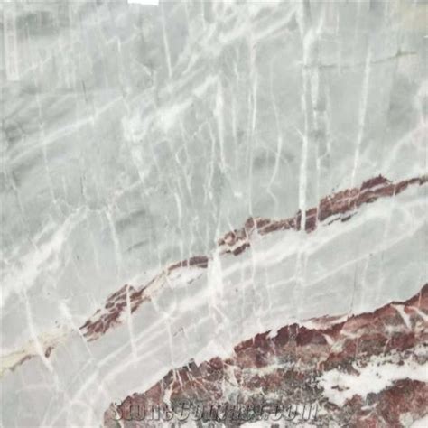 New Polished Ice Blue Marble Slab From China
