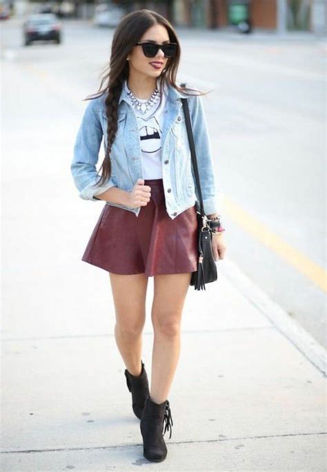 45 Cute Skater Skirt Outfit Ideas To Try This Season Ecstasycoffee