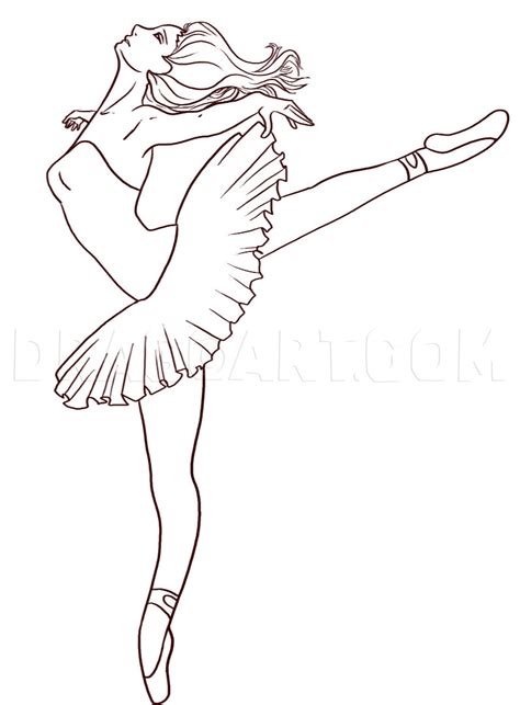 How To Draw A Ballerina By Dawn