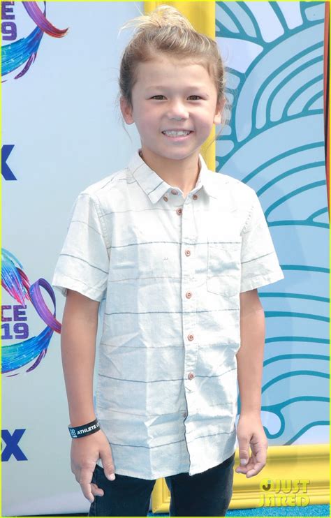 Sky Brown Brings Little Brother Ocean To Teen Choice Awards 2019