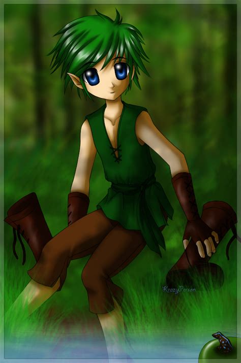 Young Forest Elf Boy By Krazyperson On Deviantart