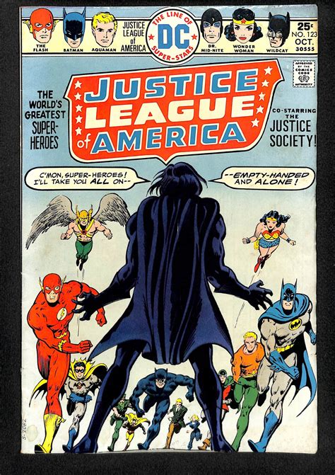 Justice League Of America 123 1975 Comic Books Bronze Age Dc