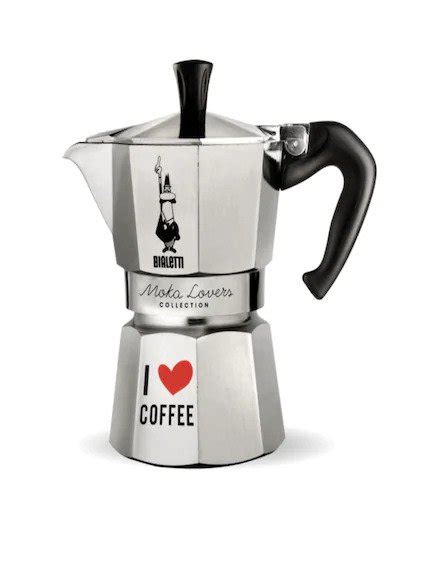 Bialetti Moka Express 6 Cup Limited Edition I Love Coffee