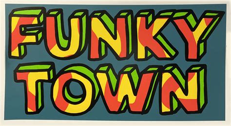 Funky Town By Oli Fowler Print Club London