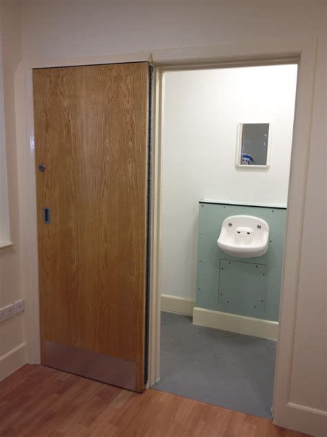 Seclusion Room Doors Cell Doors Multipoint Locking Vision Panels