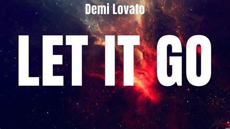 Demi Lovato Let It Go Lyrics Shawn Mendes Lost Frequencies And Calum Scott Avicii 4 Youtube