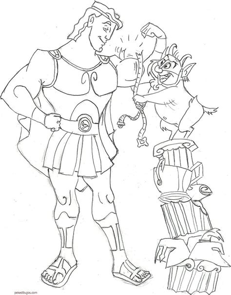 Puede descargar e imprimir las páginas para colorear para niños altar de zeus desde nuestra web. Dibujos de Hércules para colorear