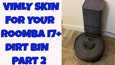 A Vinyl Skin For Your Robot Vacuum Irobot Roomba I7 Vinyl Wood Grain