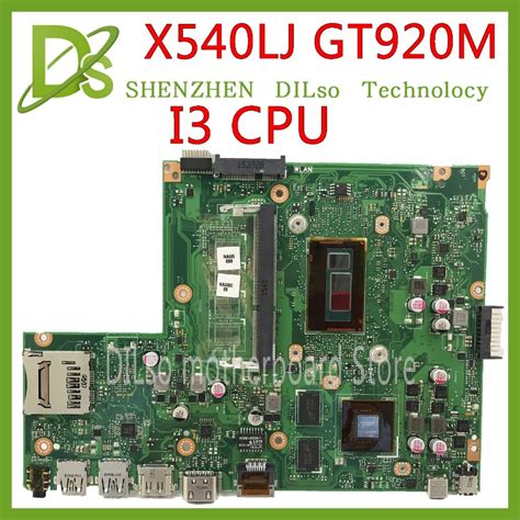Kefu X540lj For Asus X540l F540l X540lj X540l Laptop Motherboard I3