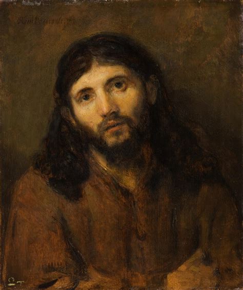 Rembrandt Head Of Christ