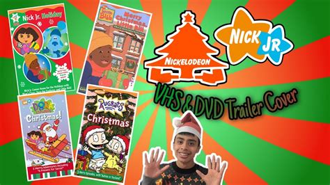 Nickelodeon And Nick Jr Holiday Vhs And Dvd Trailer Cover Youtube