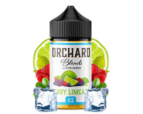 E Liquide Berry Limeade Ice Orchard Blends Eliquide 50ml Fruité Americain