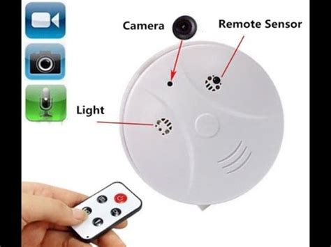 Smoke detectors and alarms can be a very useful tool to have in your home and may save your life. The Smoke Detector Spy Camera Instructions And In Depth ...