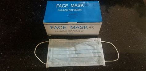 Cotton Surgical Face Masks For Beauty Parlor Clinic Clinical Food