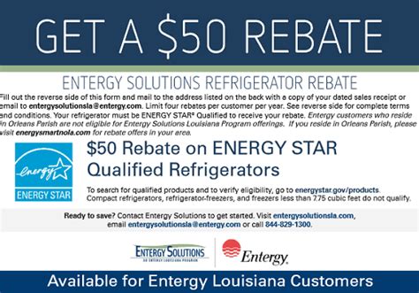 Refrigerator Energy Rebate