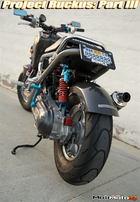 On the topic of chassis characteristics, responsible for. Project Honda Ruckus part 3, 50 mph or bust! - MotoIQ