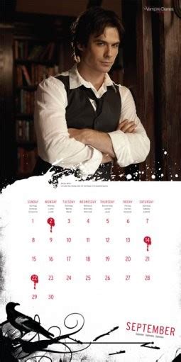 Calendar 2013 Vampire Diaries Calendrier 2021 Acheter