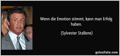 Полное имя — сильвестр гардэнцио сталлоне (sylvester gardenzio stallone). Wenn die Emotion stimmt, kann man Erfolg haben.